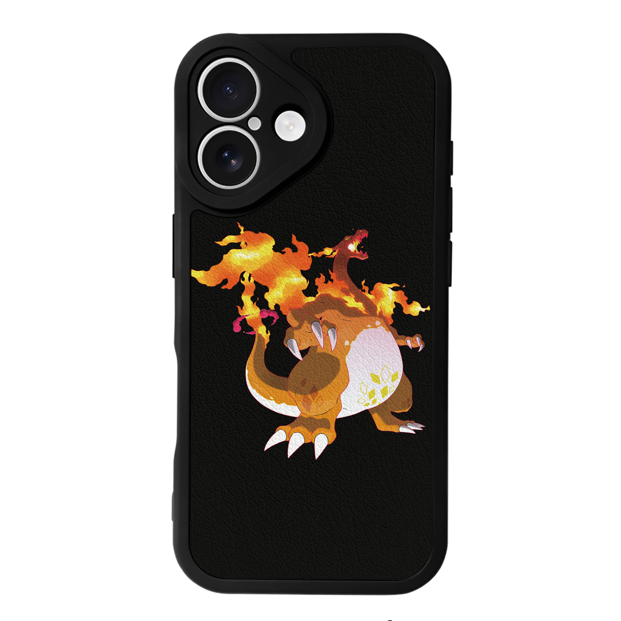 （画像用） ポケットモンスター Pokémon 【iPhone 16シリーズ対応】シリコンスマホケース（レザー調） 材質：シリコン